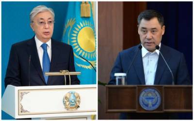 Глава Киргизии поблагодарил президента Казахстана за оказываемую помощь