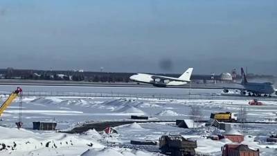 В Новосибирске возбуждено уголовное дело по факту аварийной посадки самолета Ан-124 «Руслан»