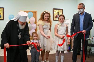 Владислав Шапша принял участие в открытии нового здания центра «Материнский ковчег»