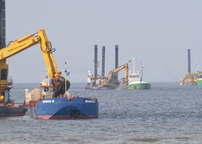 "Газпром" рассказал о работах на трубопроводе "Северный поток – 2"