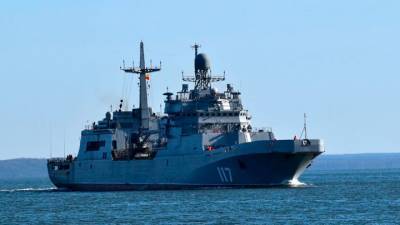 Новый российский десантный корабль прошел испытания
