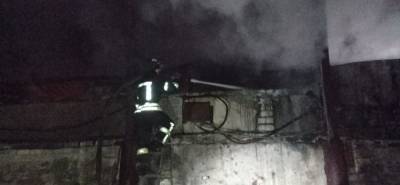 В Луганской области произошел пожар на производстве