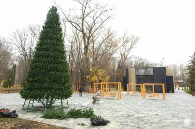 К Новому году Липецк украсят 27 праздничных ёлок