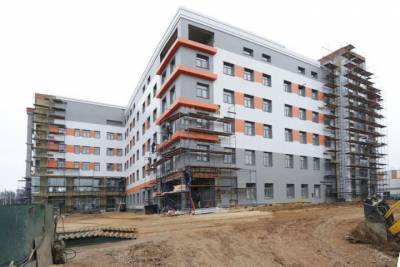 Строительство Тульского областного перинатального центра ведется непрерывно