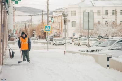 ДМРСУ увеличило число машин для уборки снега на улицах Читы