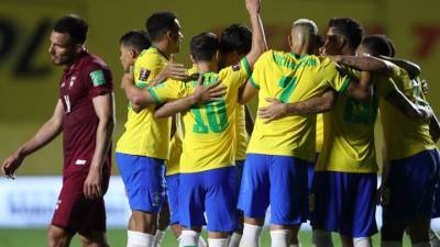 Бразильцы обыграли Венесуэлу в отборе к чемпионату мира-2022