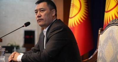 Жапаров подал документы в ЦИК для участия в выборах главы Киргизии