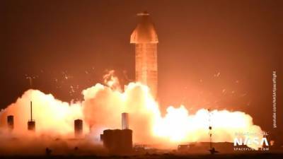 Неудачно закончились испытания прототипа ракеты SpaceX Starship