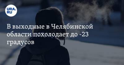 В выходные в Челябинской области похолодает до -23 градусов. Прогноз гидрометцентра