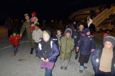 Из Сирии в Россию вернулся еще 31 ребенок