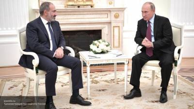 Премьер Армении рассказал о хороших отношениях с Владимиром Путиным