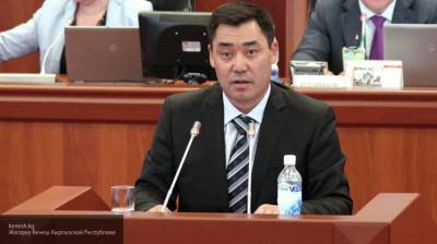 Садыр Жапаров намерен баллотироваться в президенты Киргизии