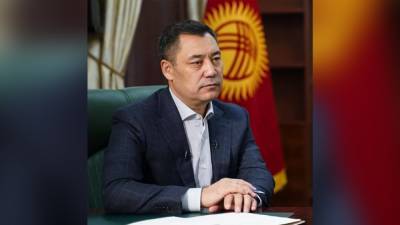 Жапаров официально выдвинул кандидатуру на пост президента Киргизии