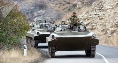 Военная полиция РФ ты приступает к патрулированию в зонах "Север" и "Юг" в Карабахе