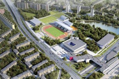 Реконструкцию футбольного стадиона "Москвич" планируют завершить в 2022 году в Москве
