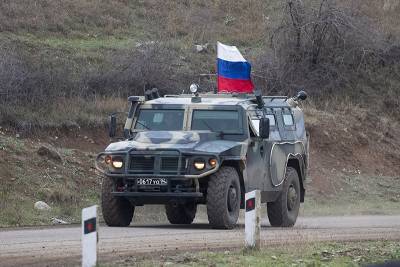 Российская военная полиция прибыла в Нагорный Карабах
