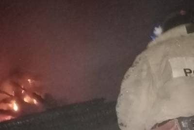 На пожаре в Судогодском районе погиб мужчина