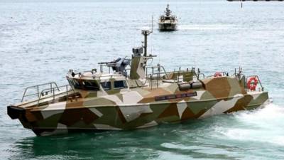 ВМФ России принял новый серийный патрульный катер "Раптор"
