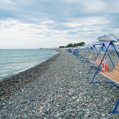 На курортах Кубани начали обустраивать «зимние пляжи»