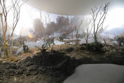 В рязанском Музее истории ВДВ открылась диорама «Высота 776»