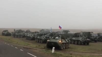 Соглашение о мире в Нагорном Карабахе: к региону стягивают российскую технику – фото, видео
