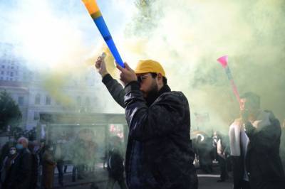 Оппозиция анонсировала три масштабных митинга в Тбилиси на ближайший месяц