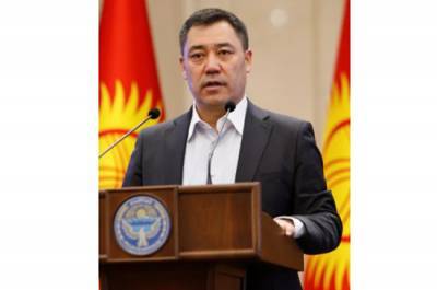 Жапаров сложил полномочия и.о. президента Киргизии