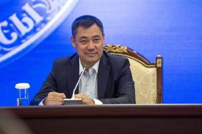Жапаров сложил с себя полномочия и.о. главы Киргизии