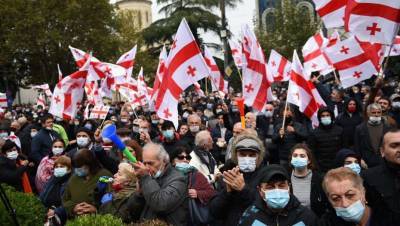 Оппозиция Грузии готовит митинг в день визита Помпео. Власти призывают к диалогу без повторных выборов