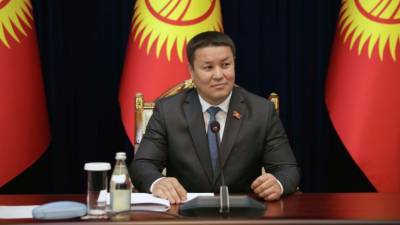 Новый и. о. президента Киргизии назвал основную задачу на посту