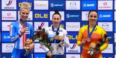 Украинка Елена Старикова стала чемпионкой Европы по велотреку
