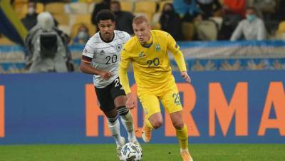 Сборная Германии обыграла команду Украины в матче Лиги наций