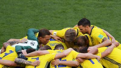 Сборная Швеции обыграла команду Хорватии в матче Лиги наций