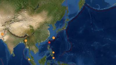 Землетрясение магнитудой 5,0 произошло у берегов Японии
