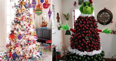 Пользователи Сети показали свои "самые безумные" новогодние елки