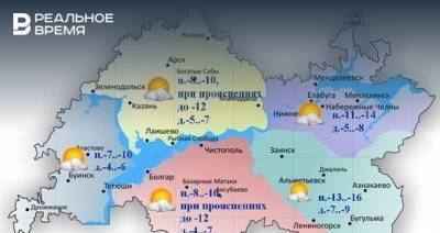 Сегодня в Татарстане ожидается гололедица и до -9 градусов