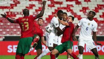 Португалия – Франция – 0:1. Чемпионы мира обыграли чемпионов Европы
