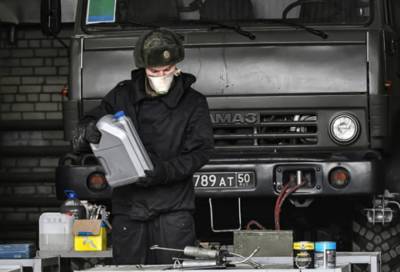 В Ленобласти завершили перевод вооружения и военной техники на зимний режим эксплуатации
