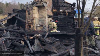 Четыре человека погибли при пожаре в жилом доме под Новосибирском