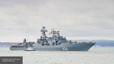 Флот Британии следил за перемещением БПК "Вице-адмирал Кулаков"