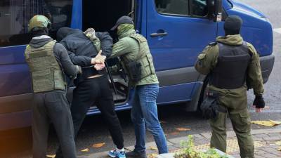 В Минске начались задержания на акции в центре города