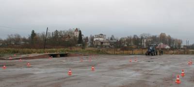 Площадка для вождения за 1 млн рублей появилась у одного из колледжей в Карелии