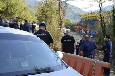 На западе Грузии полицейские разогнали протестующих против строительства ГЭС