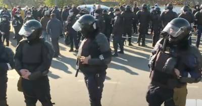 В Молдавии произошли столкновения оппозиции с полицией
