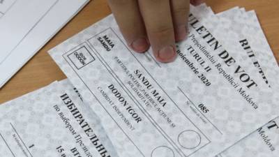 ЦИК Молдавии констатирует «огромную мобилизацию» избирателей
