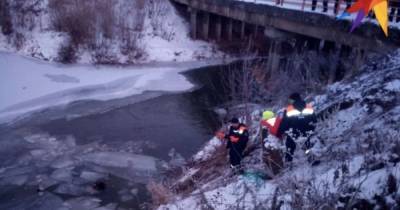 В скатившемся в реку в Перми авто погибли женщина и 4-летний мальчик