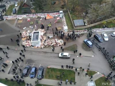 В Минске продолжаются задержания протестующих, цифра превысила 350