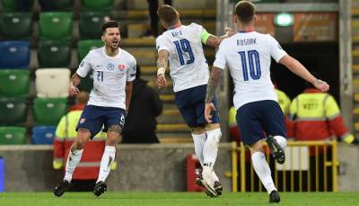 Словакия победила Шотландию в дивизионе B Лиги наций