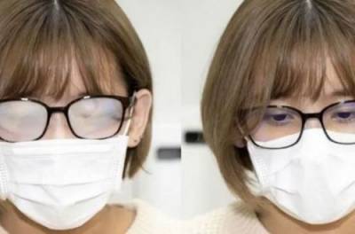 Чем обработать очки, чтобы они не запотевали при ношении маски