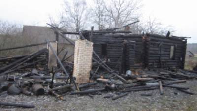 Два брата сгорели при пожаре в частном доме под Тверью